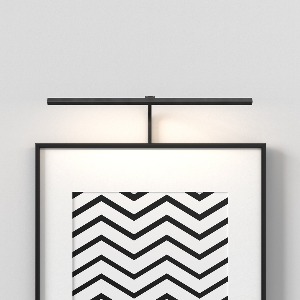아스트로 Mondrian 600 Frame Mounted LED그림벽등 BK